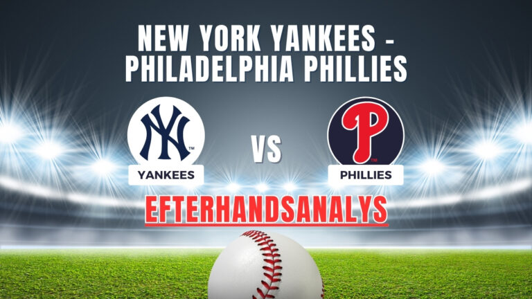 Efterhandsanalys Yankees Phillies