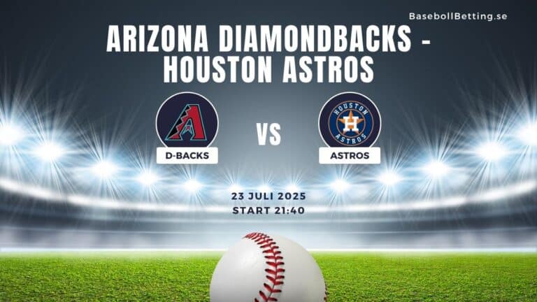 diamondbacks vs astros 23 juli