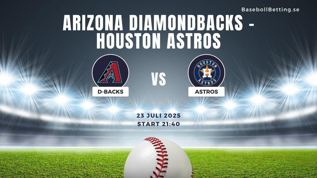 diamondbacks vs astros 23 juli