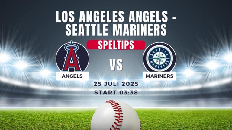 los angeles angels seattle mariners speltips 26 juli